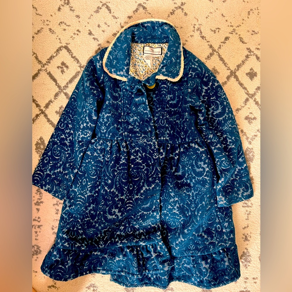 Girls coat with ruffles size 8yr